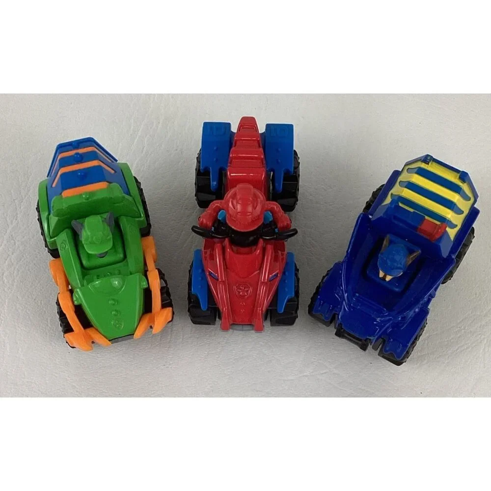 Paw Patrol Dino Rescue True Metal Die Cast Vehicles Rocky Ryder Chase Toy Lot